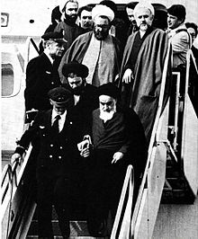 بازگشت امام خمینی به ایران در 12 بهمن 1357